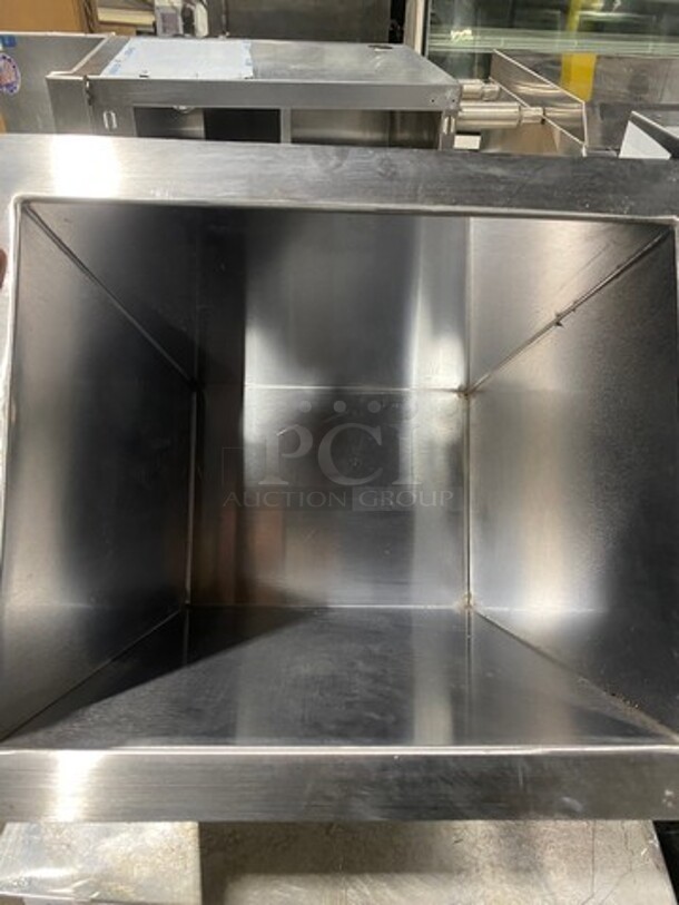 NEW! Drop In Bin! Solid Stainless Steel! - Image 5 of 7