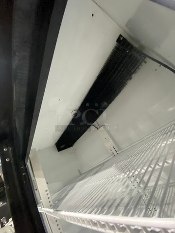 Bison Commercial 2 Door Reach In Cooler Merchandiser! With View Through Doors! With Poly Coated Racks! Model BGM49SD Serial 1400WAB20170210003! 115V! - Image 6 of 8