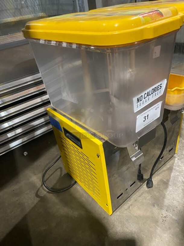 Commercial Countertop Dual Hopper Refrigerated Beverage Dispenser! Model: LYJLYP18L 110/130V - Image 2 of 8