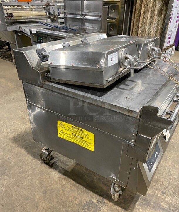 COOL! Garland Commercial All Stainless Steel Gas Powered Planten 2-Sided Grill! On Commercial Casters! - Image 2 of 11
