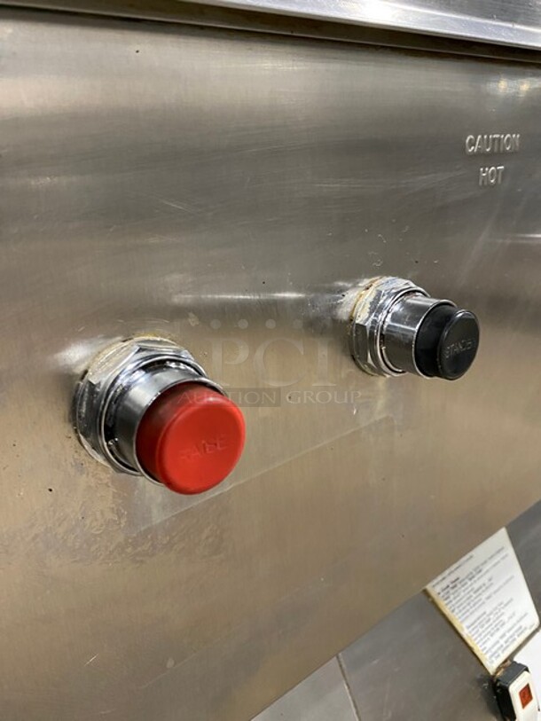 COOL! Garland Commercial All Stainless Steel Gas Powered Planten 2-Sided Grill! On Commercial Casters! - Image 9 of 11