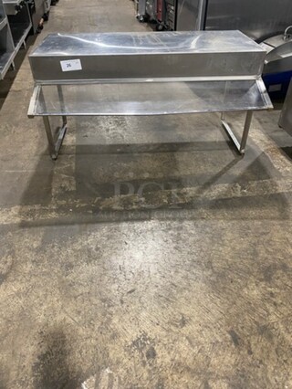 Stainless Steel Frame Sneeze Guard!