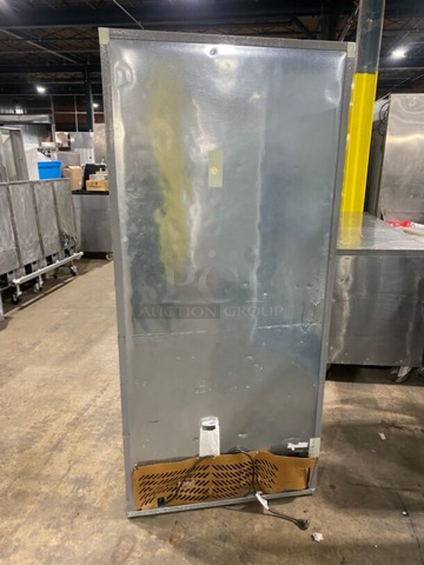 Frigidaire Single Door Reach In Refrigerator! With Poly Shelves! Stainless Steel Body! Model: FPRH19D7LF1 SN: WA43003441 115V - Image 3 of 10