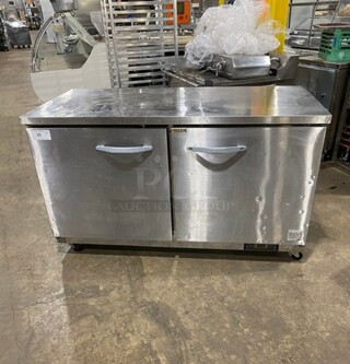 Ikon Stainless Steel Undercounter Freezer! MODEL KUC60F SN: KUC60F9036999 115V 1PH