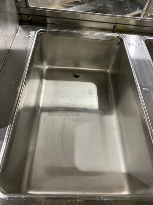 Eagle Commercial Electric Powered 5 Well Steam Table! With Storage Space Underneath! All Stainless Steel! On Casters! Model: YSPHT5 SN: 2008990235 208V 60HZ 1 Phase - Image 6 of 9