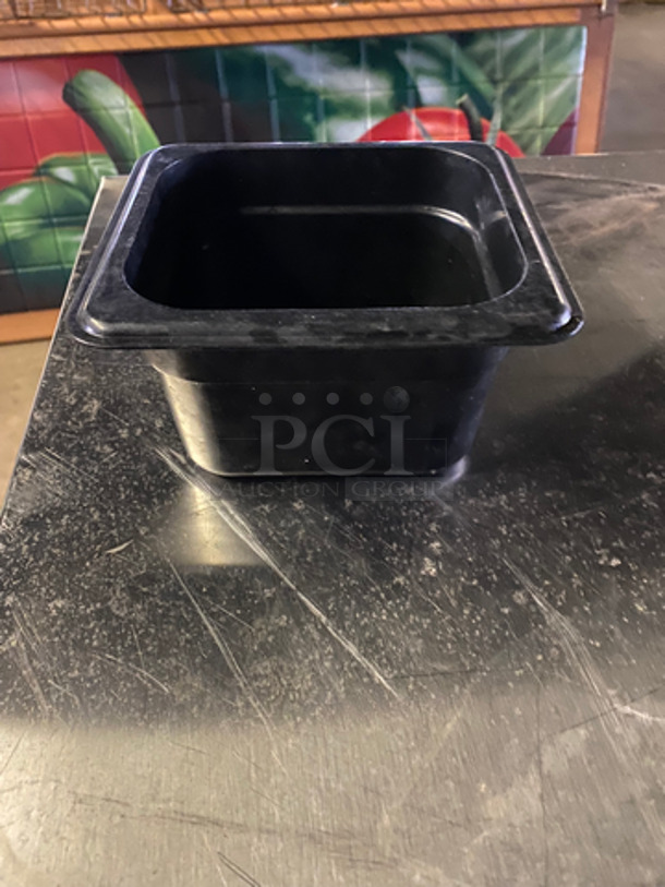 Cambro Black Poly Food Pans! 4x Your Bid! - Image 2 of 6