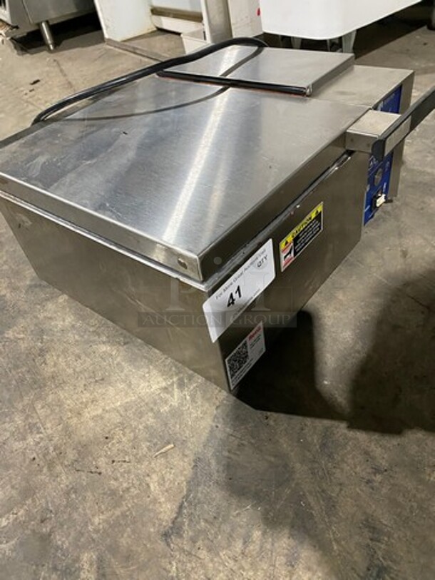 Antunes Commercial Countertop Electric Powered Deluxe Food Warmer! Stainless Steel! Model: DFW150CF SN: 19011385 120V - Image 2 of 9