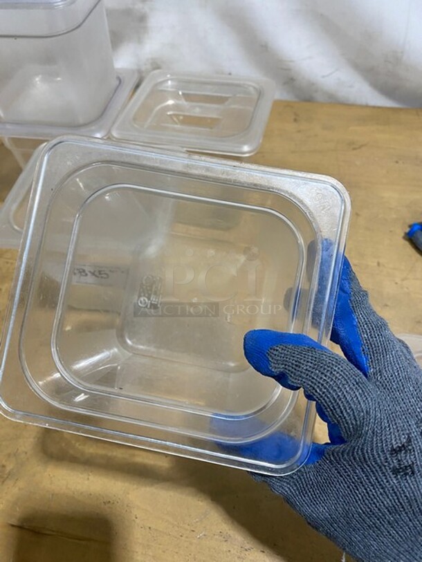 Polycarbonate Clear Food Pans! 5X Your Bid! - Image 4 of 10