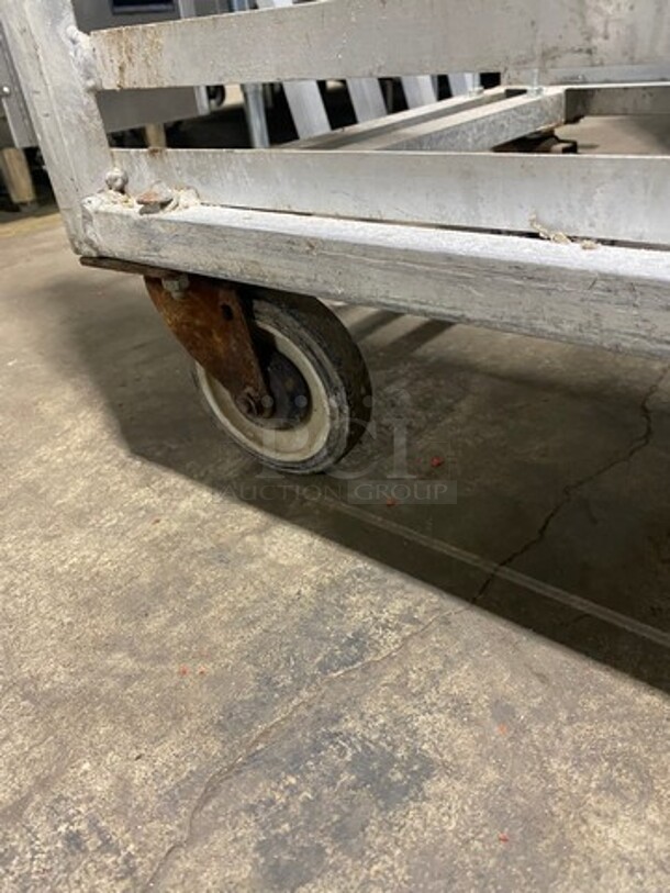 Metal Commercial Pan Transport Rack! On Casters! - Image 6 of 6