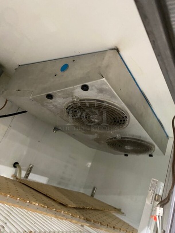 2007 Leader Commercial 2 Door Reach In Cooler Merchandiser! With View Through Doors! With Poly Coated Racks! All Stainless Steel! Model: LS48SSC SN: PQ033403 115V 60HZ 1 Phase - Image 6 of 8