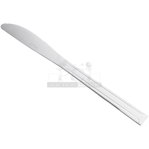 BRAND NEW IN BOX! 30 Dozen Dominion 267020008 7443 Dinner Knife.  - Image 1 of 5