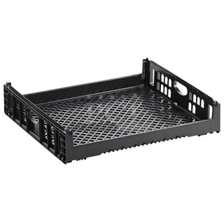 PALLET LOT of 23 Orbis Black Poly Bread Crates. 23 Times Your Bid!