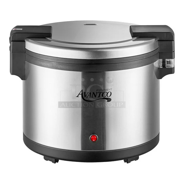 BRAND NEW SCRATCH AND DENT! Avantco 177RWB92 92 Cup Sealed Electric Rice Warmer. 120 Volts, 1 Phase. Tested and Working! - Image 1 of 7