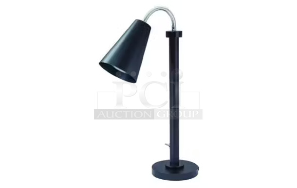 BRAND NEW IN BOX! Steelite International DW0499MBK Portable Single Head Heat Lamp.  - Image 1 of 3