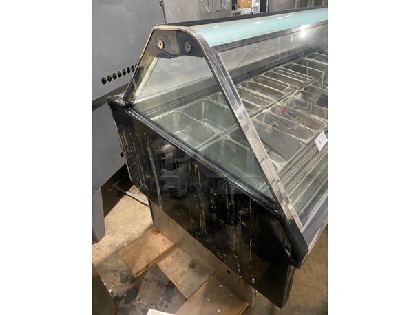 Oscartielle Gelato Display Dipping Cabinet! Twenty Tray! Full Glass Display! Working When Removed! - Image 8 of 11