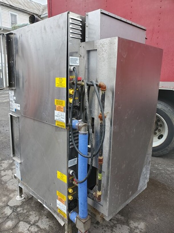 GROEN 2SB-10GF Smart Steam Boilerless Steamer 100 (Missing one handle)  - Image 6 of 8