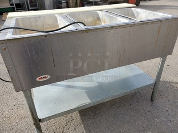 Eagle 3 Bay Steam Table.  - Image 5 of 6