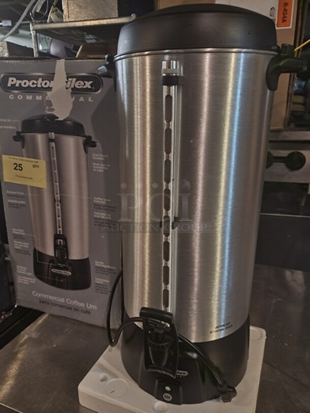 Proctor Silex Commercial Coffee Urn|Brand New Open Box! - Image 1 of 4