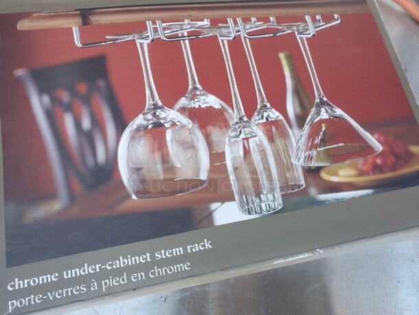 Chrome under-cabinet stem Rack - Image 3 of 4