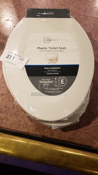 Lot of 3 Plastic Toilet Seats (Location 1)