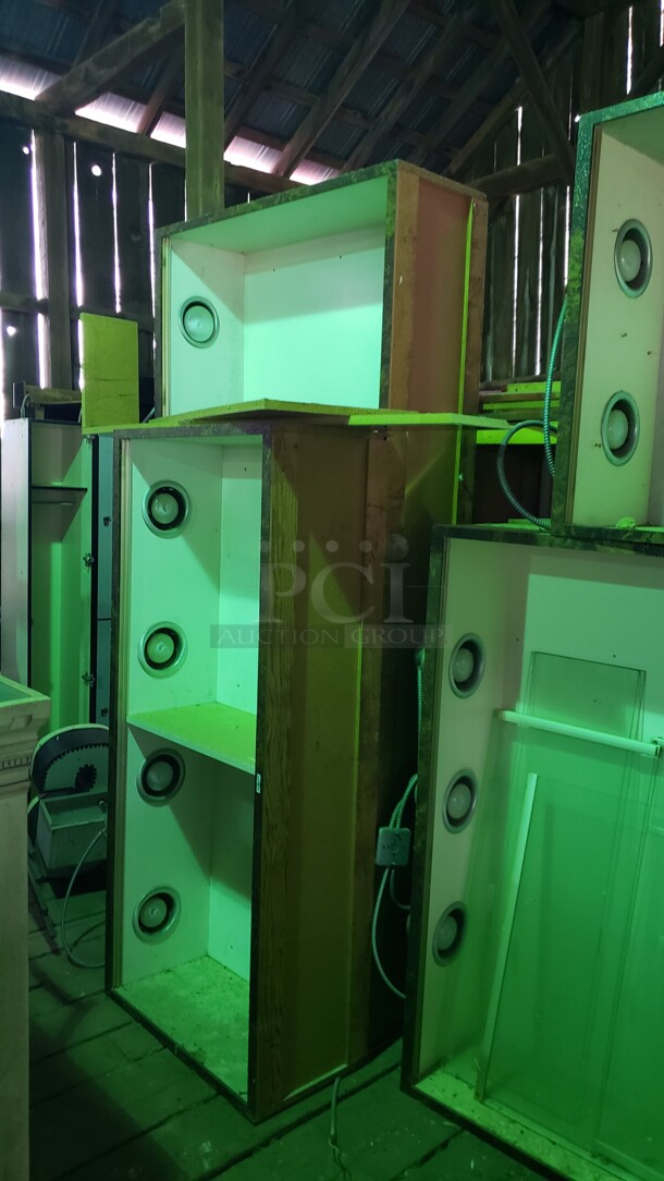 Lot of Miscellaneous Display Cabinets

(Location 3) - Image 2 of 3