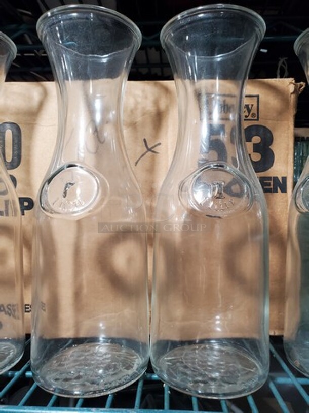 1 liter Carafe - Glass, Clear - Image 4 of 4