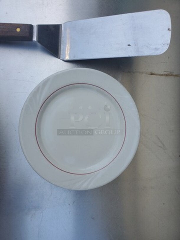 9" Porcelain Round Dinner Plate BIDX20 - Image 3 of 4