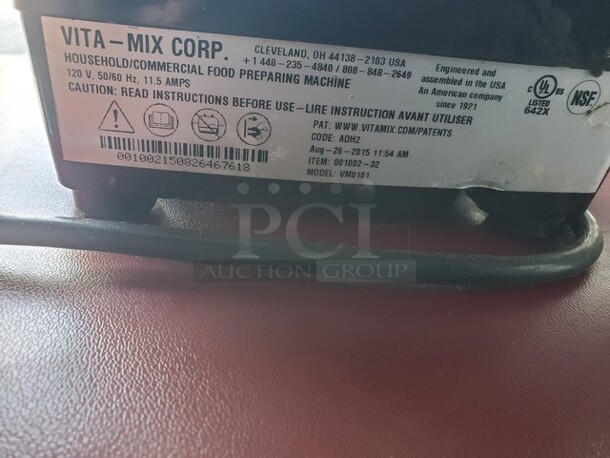 Vitamix VM0101 Commercial blender Tested & Working! - Image 4 of 6