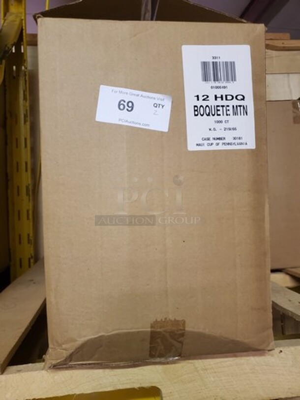 12oz "Boquete" Paper Cup Full Box 1000ct. BIDX2 - Image 2 of 4