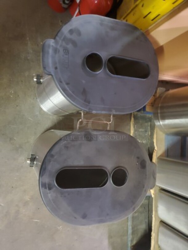 ALL ONE MONEY Lot of 2 Iced tea dispenser (Missing faucet) - Image 3 of 3