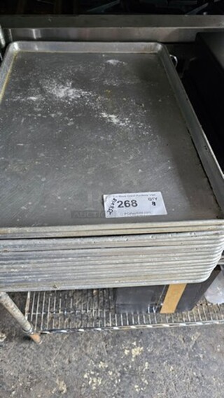Lot of 8 Sheet Pans