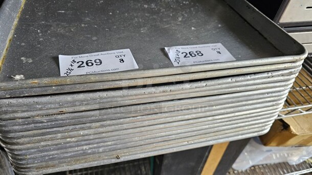 Lot of 8 Sheet Pans - Image 2 of 2