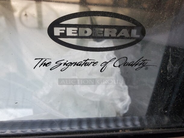 Federal Industries CGR 3652 3FT Refrigerated Display Case
Good Working Condition
120 V
60 Hz
1 PH - Image 2 of 11