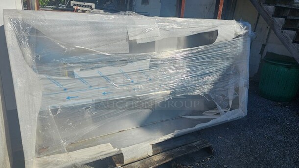 Very Nice 8 ft Stainless Steel Commercial Exhaust Hood - Image 5 of 5