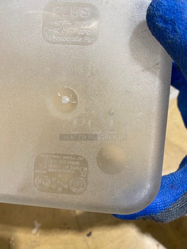 Polycarbonate Clear Food Pans! 5X Your Bid! - Image 8 of 10