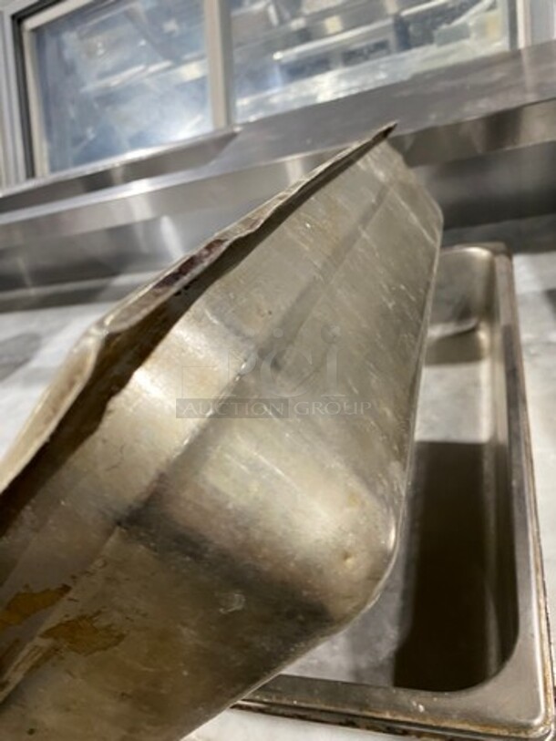 Commercial Steam Table/ Prep Table Food Pans! All Stainless Steel! - Image 3 of 5