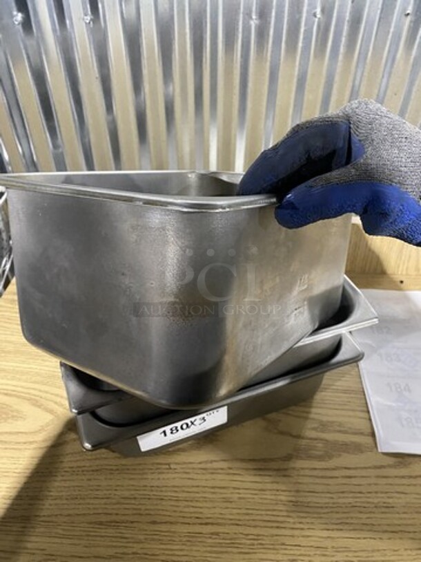 Commercial Steam/Prep Table Food Pans! 3 X Your Bid! - Image 3 of 6