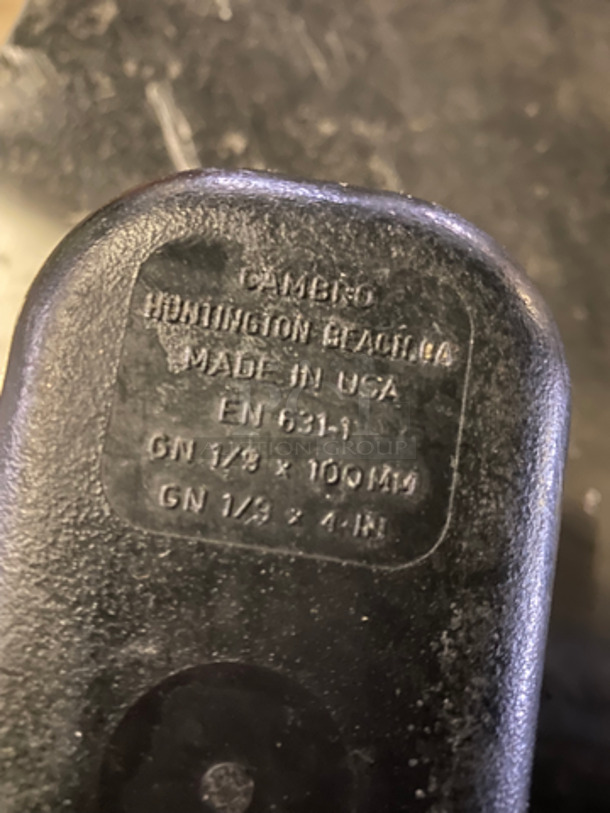 Cambro Black Poly Food Pans! 10x Your Bid! - Image 6 of 6