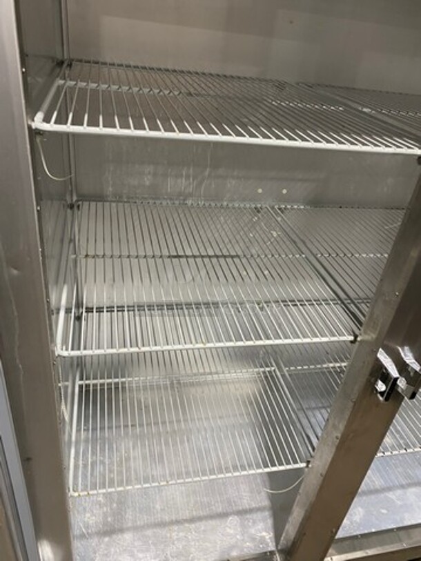 Traulsen Commercial 2 Door Reach In Refrigerator! With Poly Coated Racks! All Stainless Steel! Model: G20010 SN: T178405A12 115V 60HZ 1 Phase - Image 6 of 10