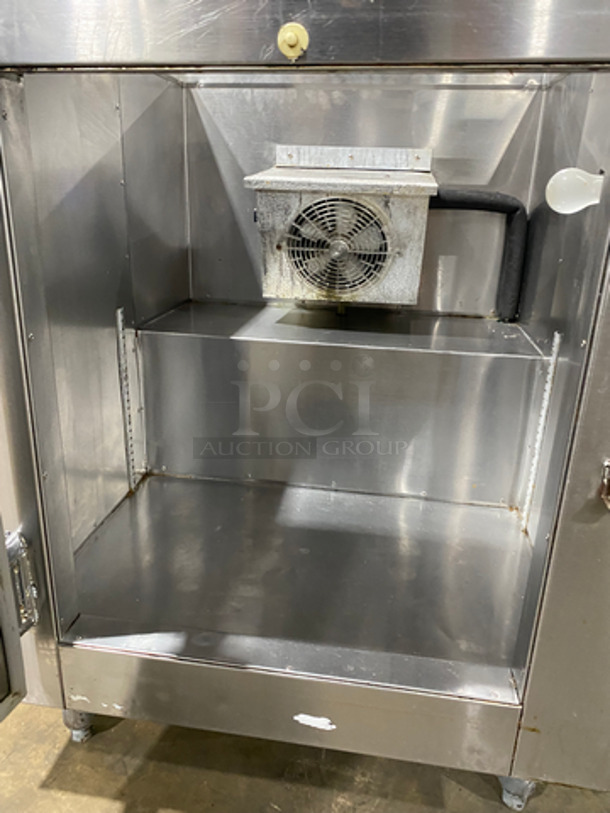 Commercial Refrigerated Sandwich Prep Table! With Single Door Storage Space Underneath! All Stainless Steel! On Legs! - Image 6 of 8