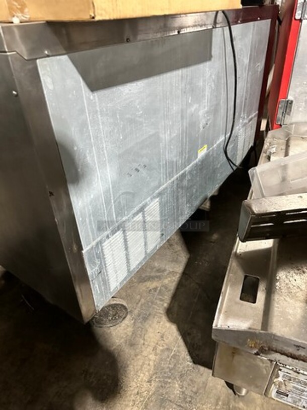 Beverage Air Commercial 2 Door Lowboy/Worktop Cooler! All Stainless Steel! On Casters! Model: WTR60A SN: 8006319 115V 60HZ 1 Phase - Image 4 of 9