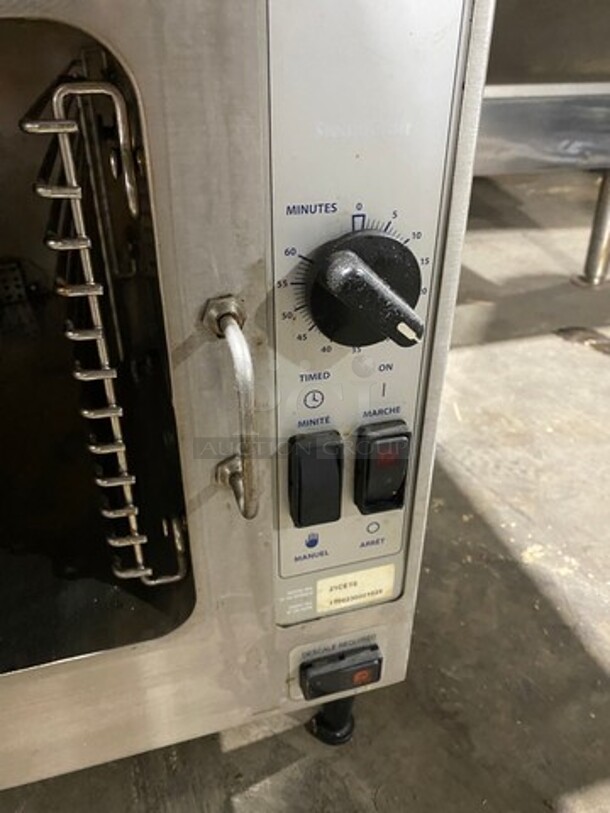 SWEET! Cleveland Electric Powered Countertop Steamer! All Stainless Steel! On Legs! Model: 21CET8 SN: 1106230001025 208V 60HZ 3 Phase - Image 7 of 8