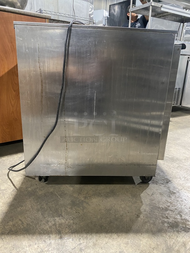  NICE! BEVERAGE-AIR Undercounter Cooler! Electric Powered! MODEL: UCR27 SN:5305931 On Casters! 115V/60Hz/1 Phase! Working When Removed!  - Image 2 of 7