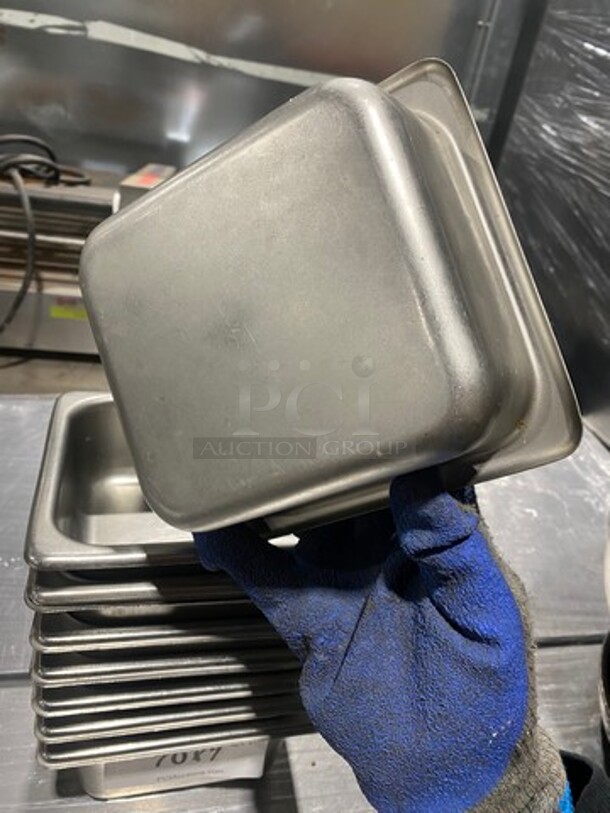 Commercial Steam Table/ Prep Table Food Pans! All Stainless Steel! 9x Your Bid! - Image 5 of 9