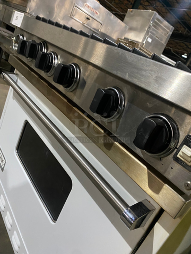 Viking Gas Powered 6 Burner Stove! With Full Size Oven Underneath! All Stainless Steel! - Image 9 of 11