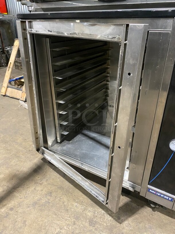 Moffat Turbofan Commercial Double Deck Convection Oven! With One View Through Door! All Stainless Steel! Model E85A8HLD Serial 436157! 110/120v! On Casters! - Image 6 of 12