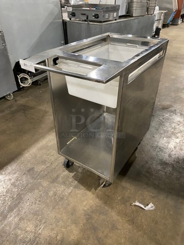 Commercial Breading Station! With Storage Space Underneath! All Stainless Steel! On Casters! - Image 7 of 7