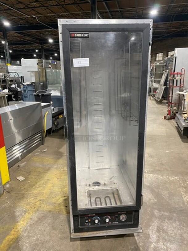 Cres Cor Commercial Single Door Food Warmer/Proofer Cabinet! Stainless Steel! On Casters! Model: 121PHUA11D SN: DAIJ172721563 120V 60HZ 1 Phase - Image 1 of 8