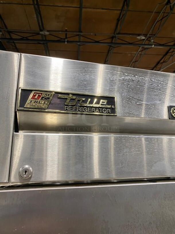 True Commercial Single Door Reach In Freezer! With Poly Coated Racks! All Stainless Steel! On Casters! Model: T19F SN:14699381 115V 60HZ 1 Phase - Image 8 of 9