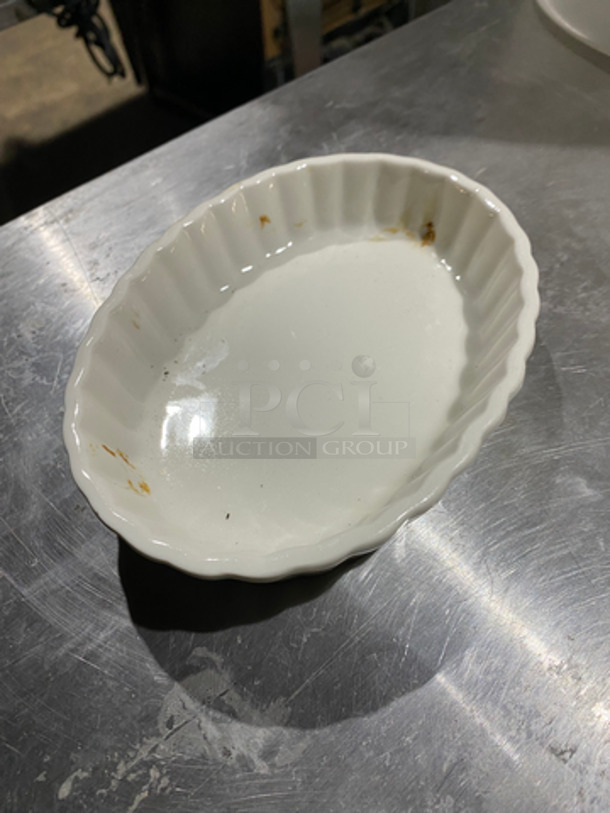 ALL ONE MONEY! DAD White Ceramic Oval Ramekin Dish! - Image 7 of 7